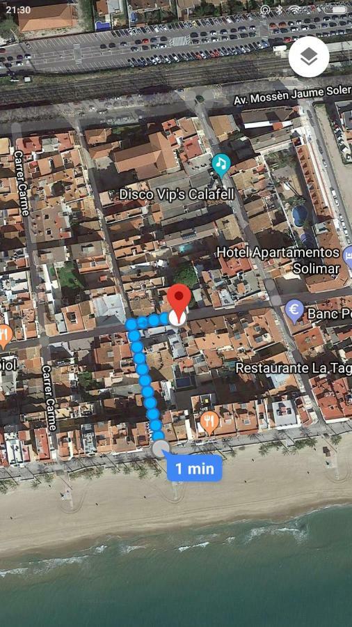 Apartamento Vilamar 1 กาลาเฟลล์ ภายนอก รูปภาพ